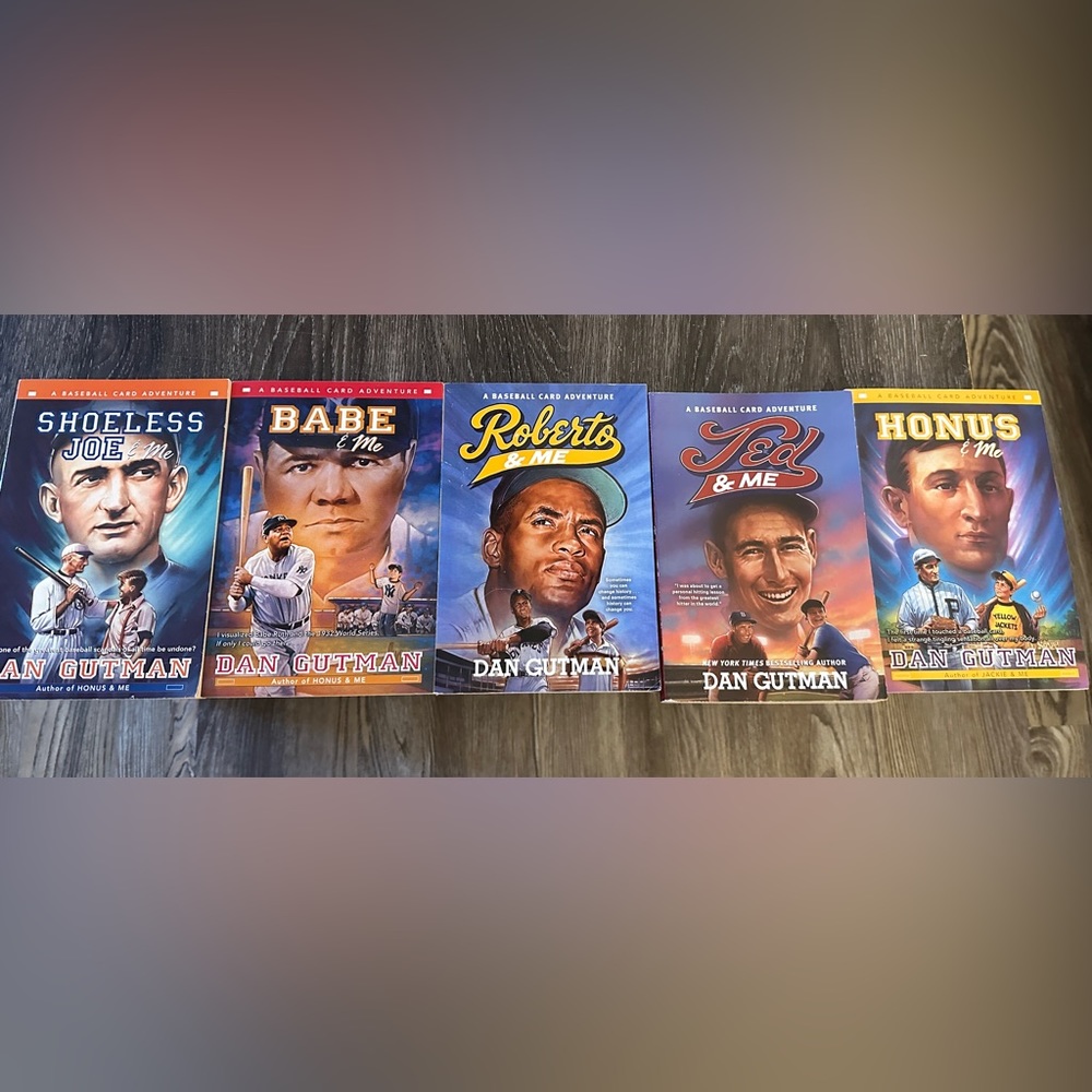 5 Dan Gutman books, excellent condition